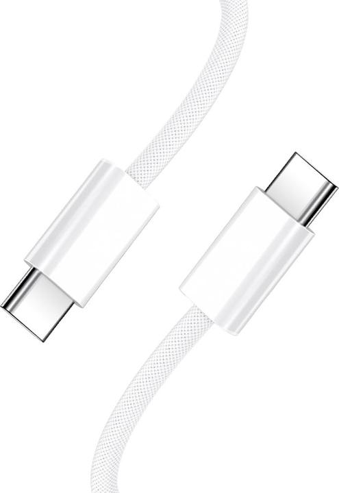 Actual product image Bwoo Fast 60W cable BO-X284 USB-C to USB-C dedicated for iPhone 15 series