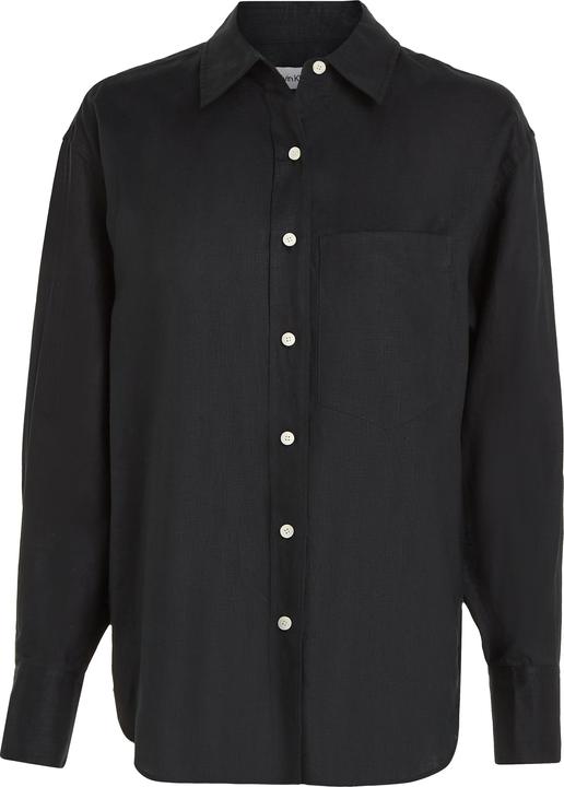 Calvin Klein Hemd Bluse schwarz (S)