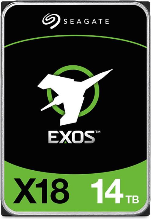 Actual product image Seagate Exos X18 (14 TB, 3.5", CMR)