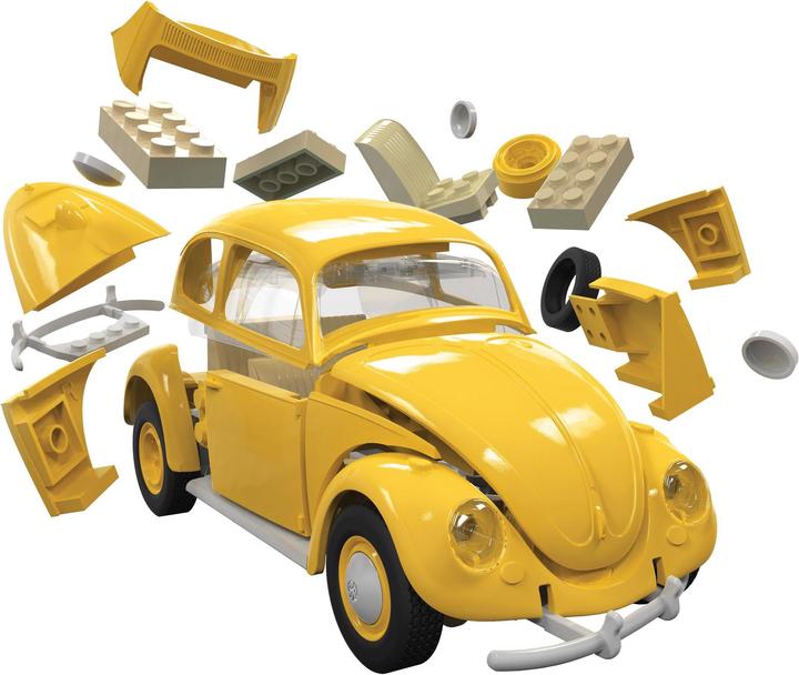 Image du produit Airfix Kit coccinelle VW, jaune Quick Build