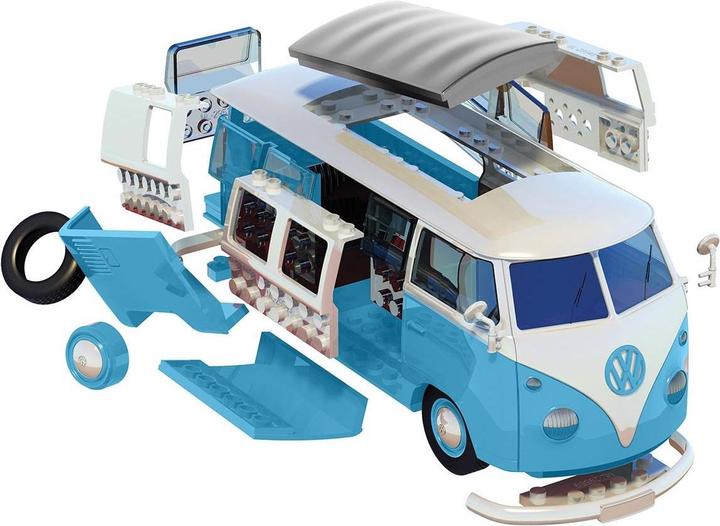 Image du produit Airfix Kit VW Bus Camper Van, bleu Quick Build
