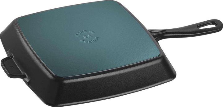 Produktbild Staub Grillpfanne quadratisch, Schwarz, 26x26 cm (Grillpfanne, Gusseisen)