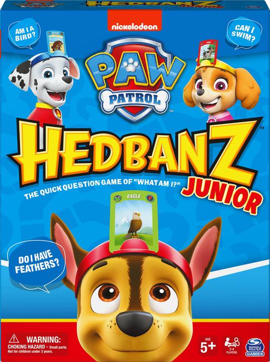 Actual product image NoName Paw Patrol Hedbanz (English)