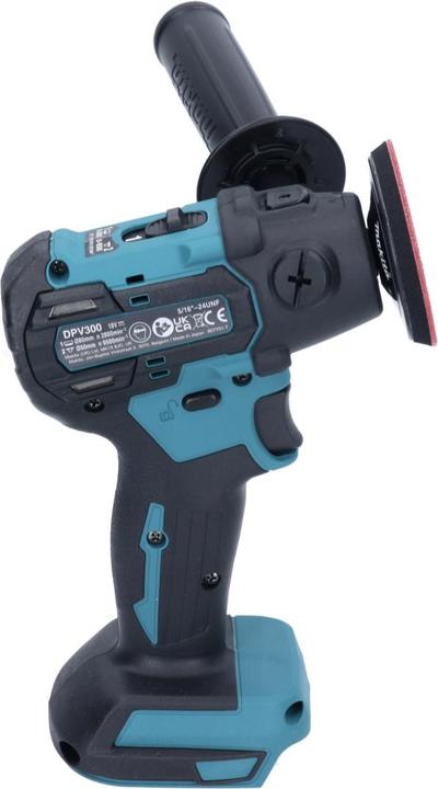 Produktbild Makita DPV 300 RM1 Akku Schleifer Polierer 18 V 50 / 80 mm Brushless + 1x Akku 4,0 Ah + Ladegerät (Exzenterschleifer)