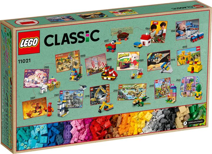 Actual product image LEGO Classic 11021 90 years of play fun (11021, LEGO Classic)