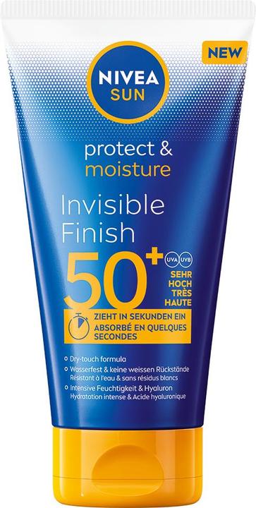 Produktbild NIVEA Invisible Finish (Sonnencreme, SPF 50+, 150 ml)