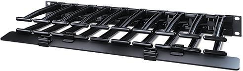 Actual product image APC 1U Horizontal Cable Manager Deep, Single Sided with Cover