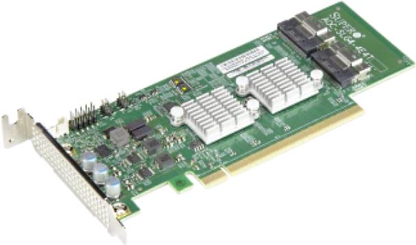 Image du produit Supermicro AOC-SLG4-4E4T-O Carte d'interface/adaptateur Intégré PCIe (PCIe)