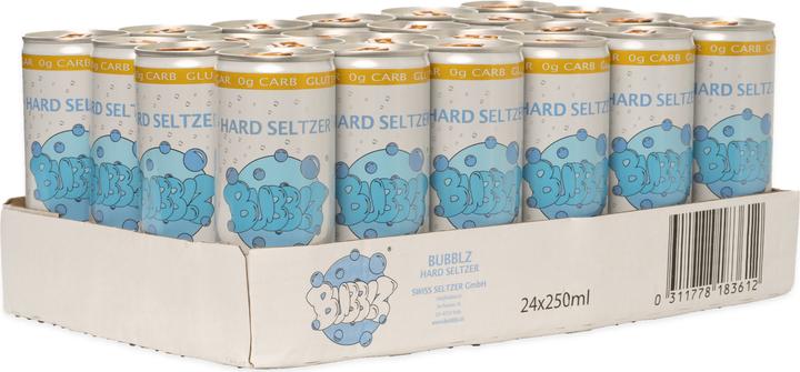 Bubblz Hard Seltzer Tropical (24 x 25 cl)