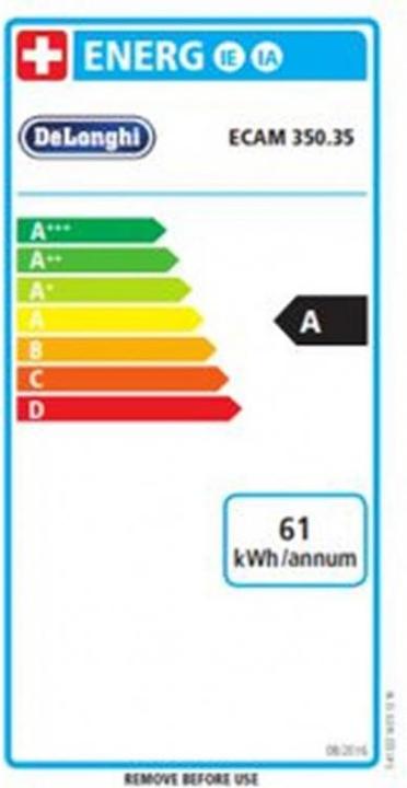 Energie-Label De'Longhi Dinamica