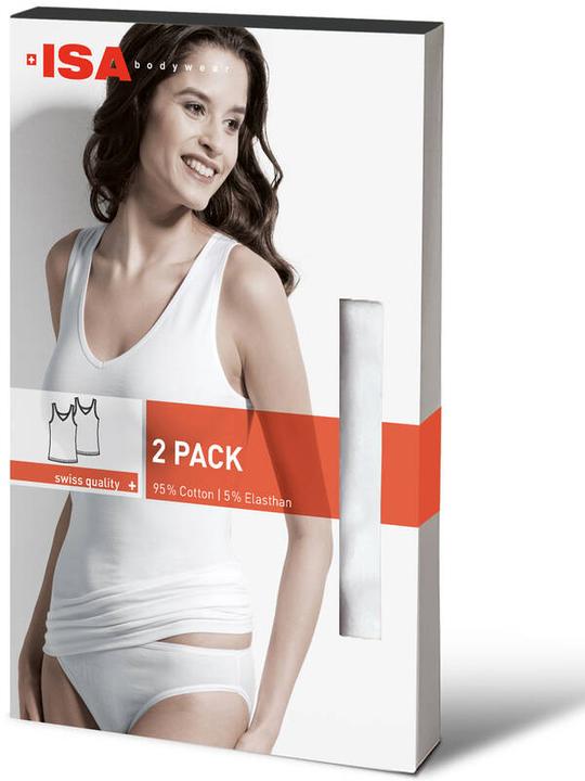 Produktbild ISA Bodywear Träger Top 2er-Pack (XS)