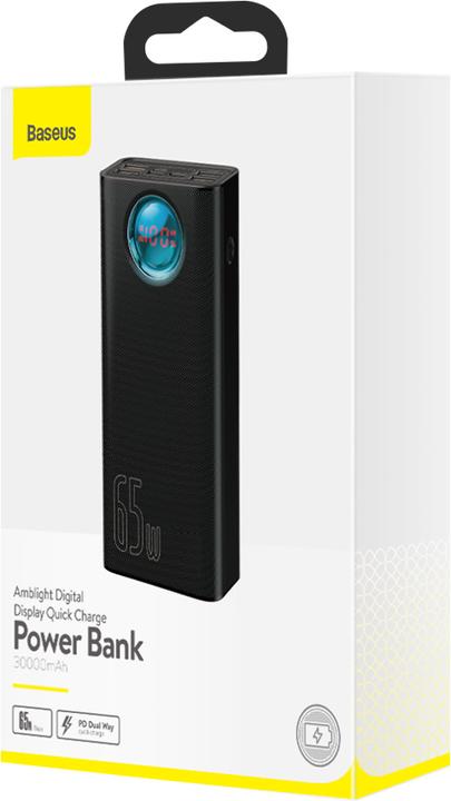 Produktbild Baseus Amblight Digital Display (30000 mAh, 65 W, 111 Wh)