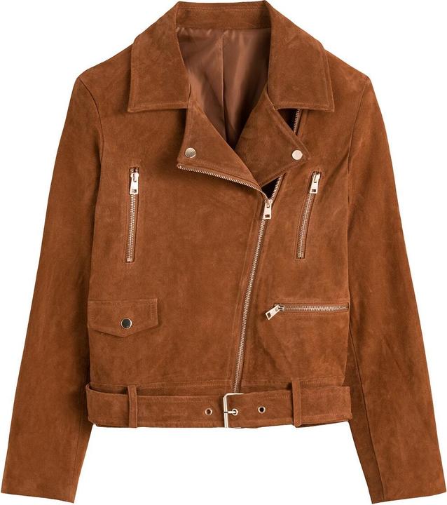 La Redoute Collections Lederblouson im Biker-Stil (34)