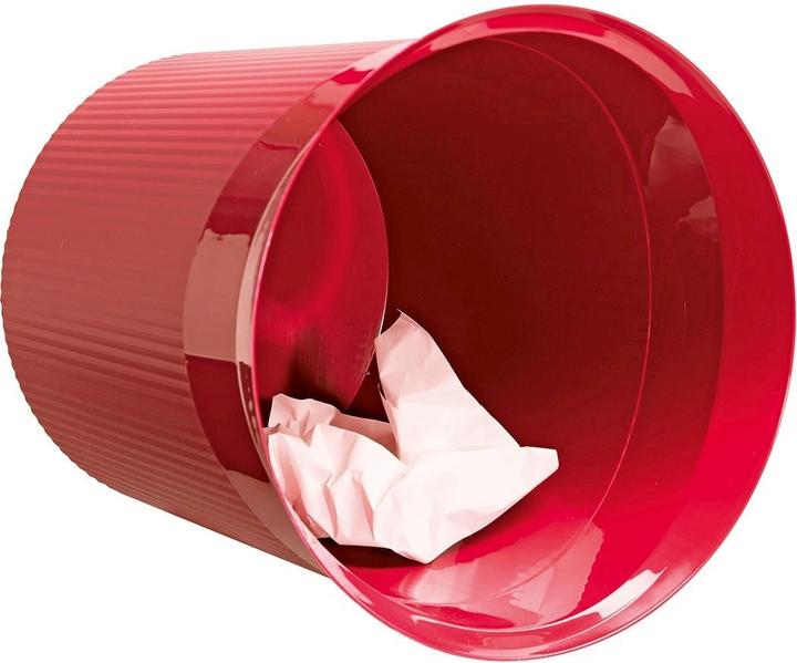 Immagine prodotto Han Re-LOOP cestino per la carta, 13 litri, rosso 13 litri, 100 % eco-plastica riciclata (13 l)