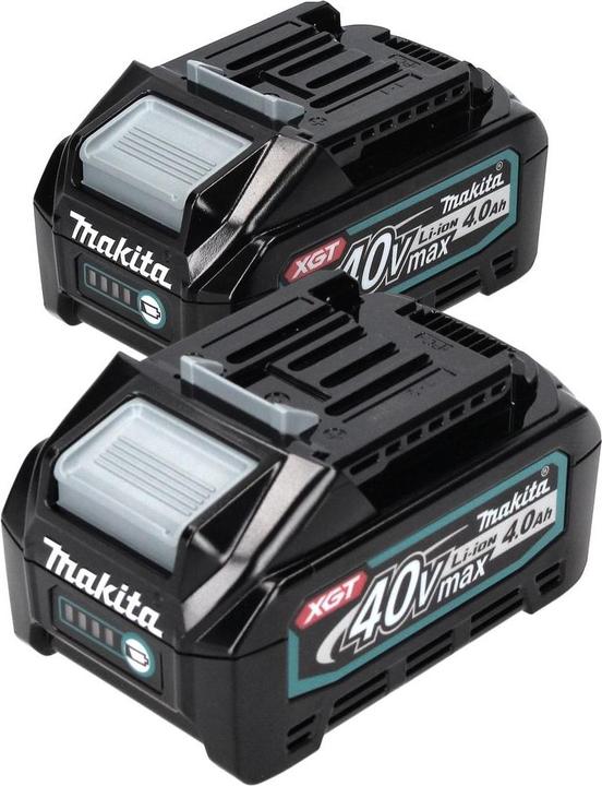 Produktbild Makita Akku Set 2x BL 4040 40 V max. 4,0 Ah XGT Li-Ion Akku ( 2x 191B26-6 ) IP64 Schutzklasse mit LE (40 V)