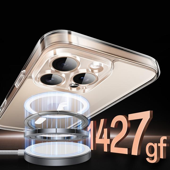 Produktbild Ugreen Magnetic case MagSafe CA111 for iPhone 16 Pro (transparent) (Apple iPhone 16 Pro)