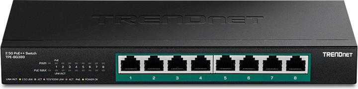 Actual product image Trendnet 8-PORT 2.5G POE++ SWITCH (8 Ports)