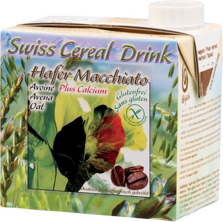Immagine prodotto Soyana Bevanda svizzera ai cereali Macchiato d'avena più calcio biologico (1 x 50 cl)