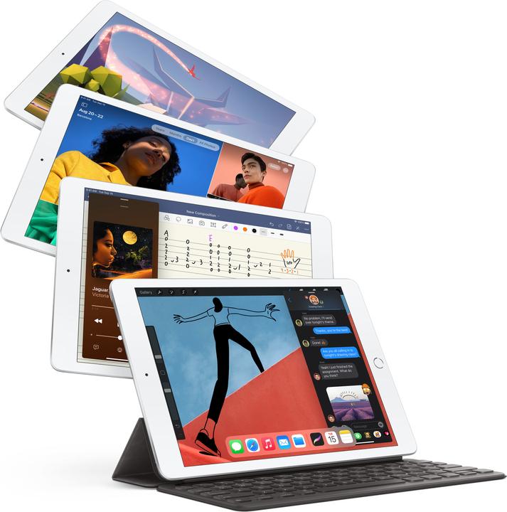 Produktbild Apple iPad 2020 (8. Gen) (nur WLAN, 10.20", 128 GB, Space Gray)