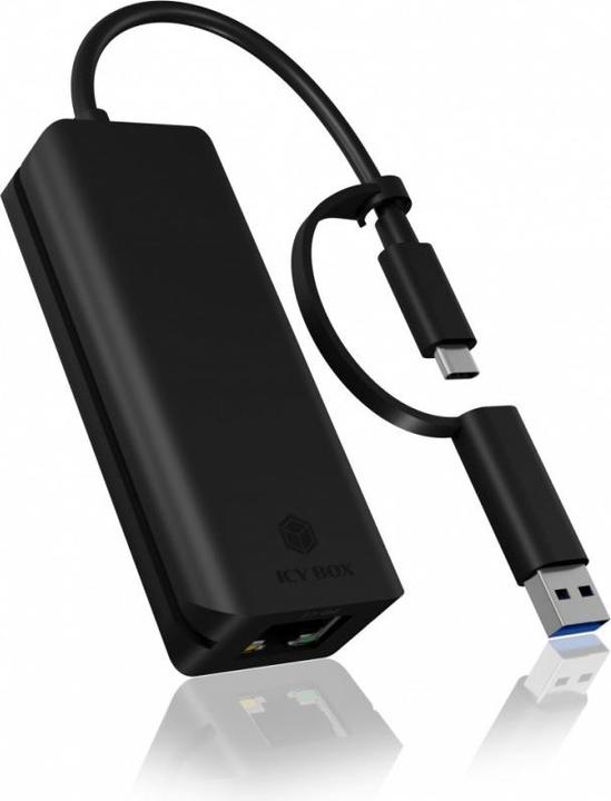 Produktbild Icy Box IB-LAN100-C3 (USB-C, RJ45 (1x))