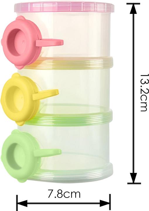 Actual product image VP Santé 3-stage dosing box for milk powder or baby food