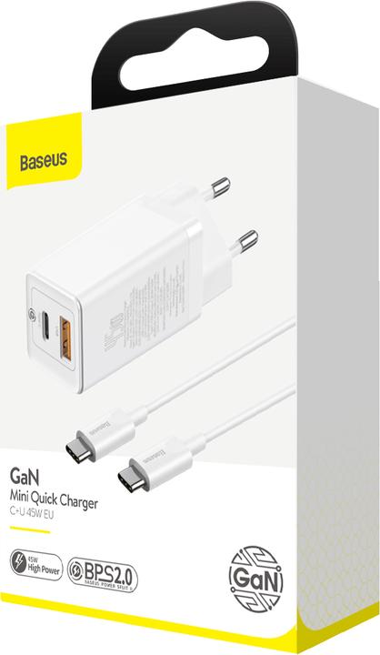 Produktbild Baseus GaN Mini Wall Charger (45 W)
