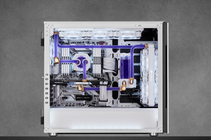 Image du produit Corsair CX-9059004-WW Computer Cooling Component Coolant Tube 3 Piece(s) Transparent (1 m, Matières plastiques)
