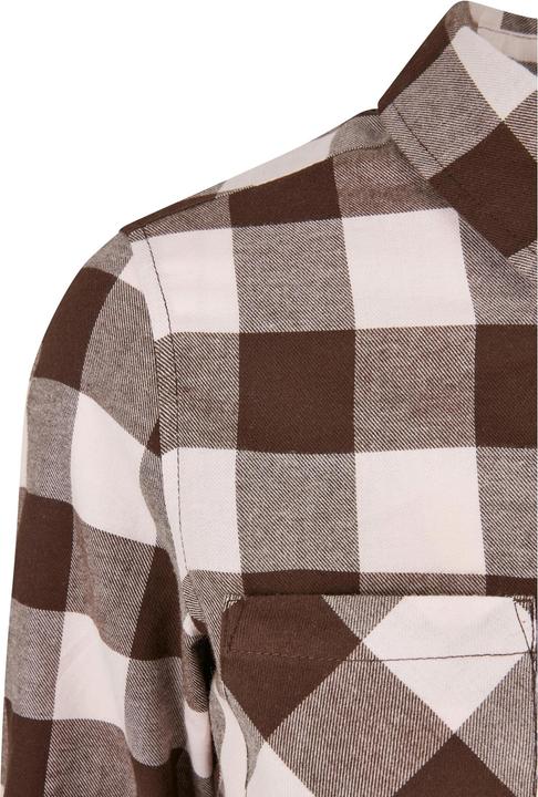 Produktbild Urban Classics Ladies Turnup Checked Flanell Shirt - 1180 (4XL)