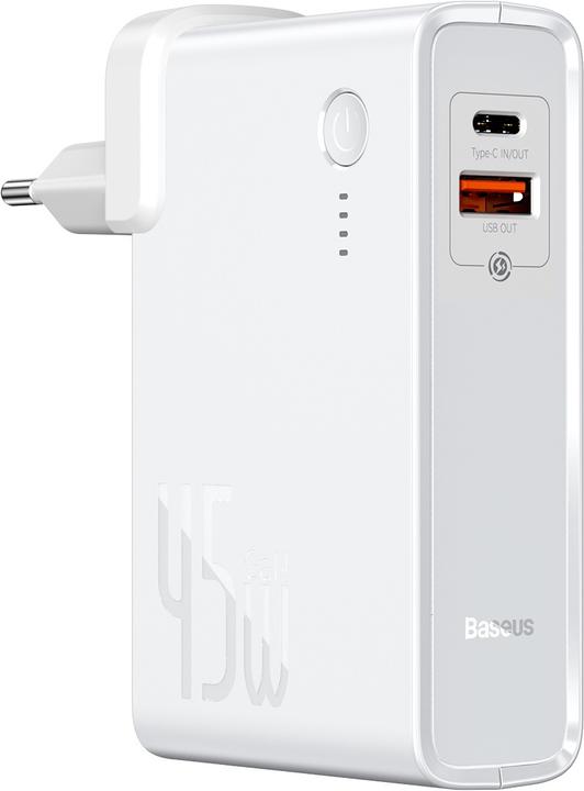 Baseus 2in1 GaN Charger + Powerbank (10000 mAh, 45 W)
