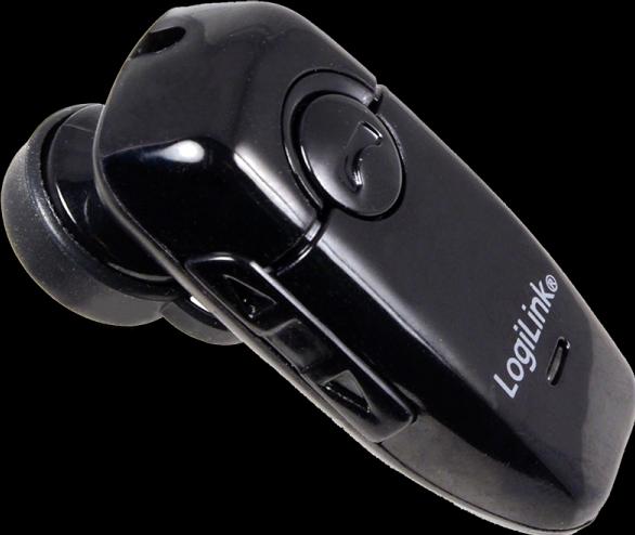 Produktbild LogiLink Bluetooth Earclip Headset (Kabellos, USB-A)