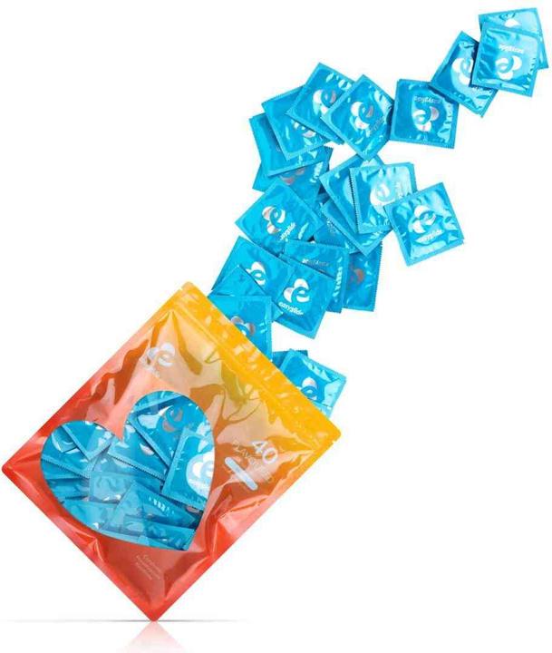 Productafbeelding EasyGlide Condooms met een smaakje (40 Pcs.)