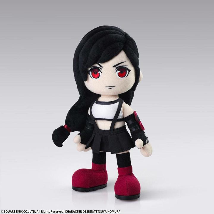 Actual product image Square Enix Final Fantasy VII peluche Action Doll Tifa Lockhart 27 cm