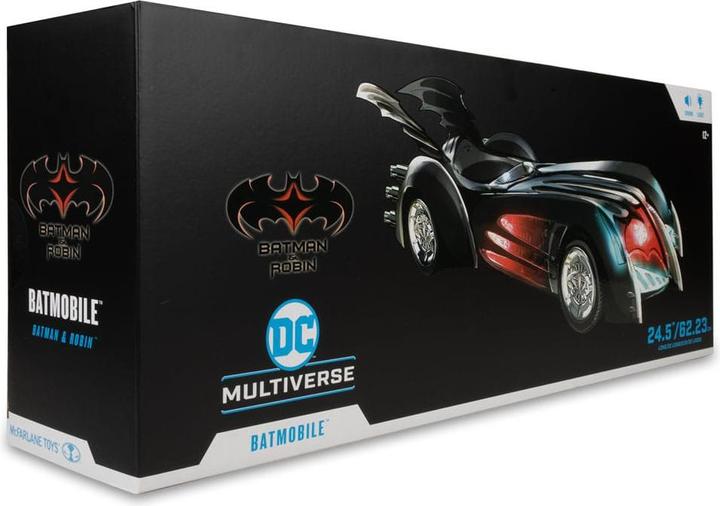 Produktbild McFarlane Batman & Robin DC Multiverse Fahrzeug Batmobile 63 cm