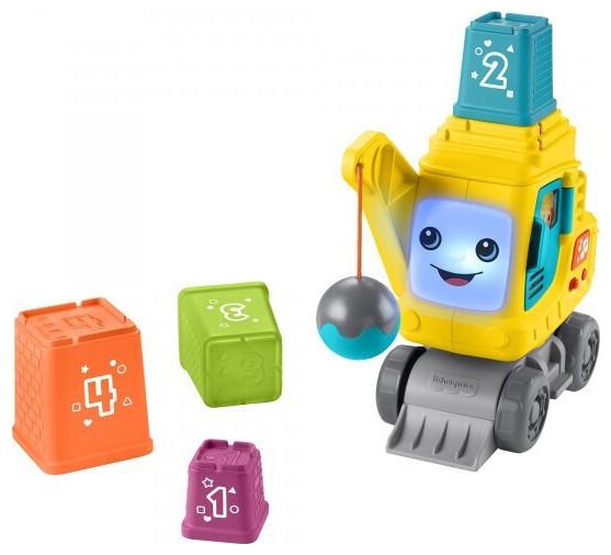 Immagine prodotto Fisher-Price Mattel Fisher Price Conta e Impila Gru για 9-36 μηνών HWY62