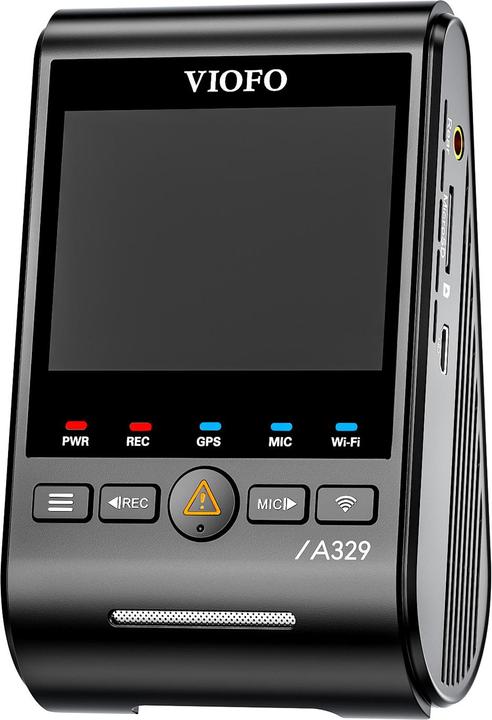 Actual product image Viofo A329 1CH 4K 60FPS WiFi, GPS (Wi-Fi, GPS receiver, Built-in microphone, 4K)
