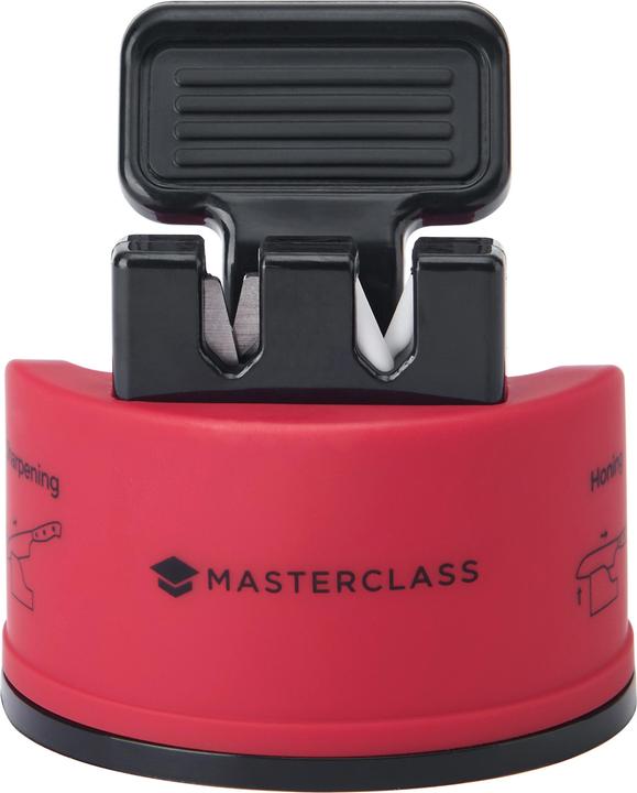 Actual product image Master Class MasterClass Smart Sharp Dual Knife Sharpener, Red
