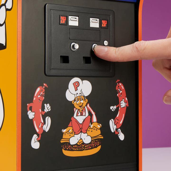 Actual product image Numskull Quarter Scale Arcade Cabinet - Burger Time