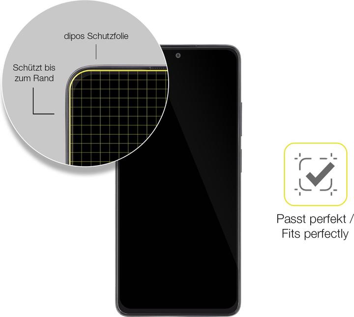 Produktbild Dipos 3D Full Cover Schutzfolie (1 Stück, Xiaomi Poco X4 Pro 5G)