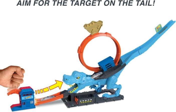Immagine prodotto Hot Wheels HW City T-Rex abbattuto TVD