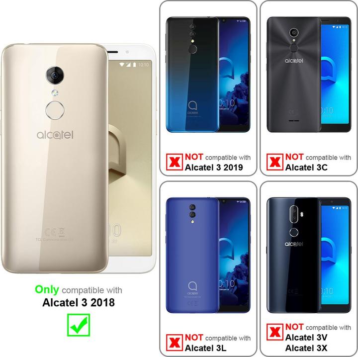 Productafbeelding Cadorabo Boek Onzichtbare Magneethoes (Alcatel 3)