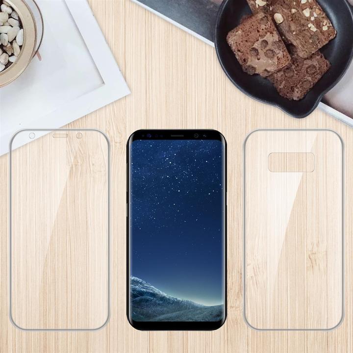 Actual product image Cadorabo TPU 360 Degree Case Cover (Samsung Galaxy S8+)