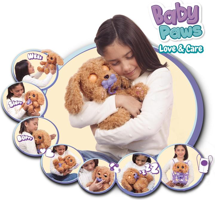 Produktbild IMC Toys Baby Paws Interaktiver Labradoodle (30.40 cm)