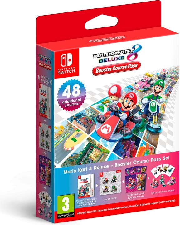 Nintendo Mario Kart 8 Deluxe Booster Course Pass (Switch, Switch Lite, Switch OLED, Multilingual)