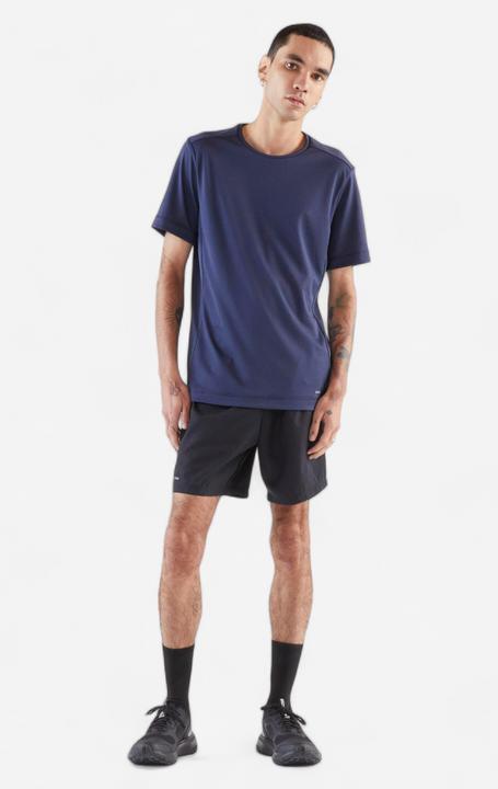 Produktbild Decathlon Laufshirt kurzarm Herren atmungsaktiv - Run 100 Dry dunkelblau (3XL)