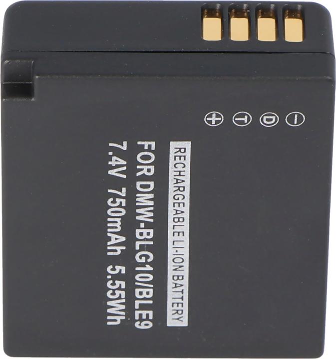 Actual product image Panasonic Battery DMW-BLE9, LUMIX DMC-GF3, DMC-S6 series (Rechargeable battery)
