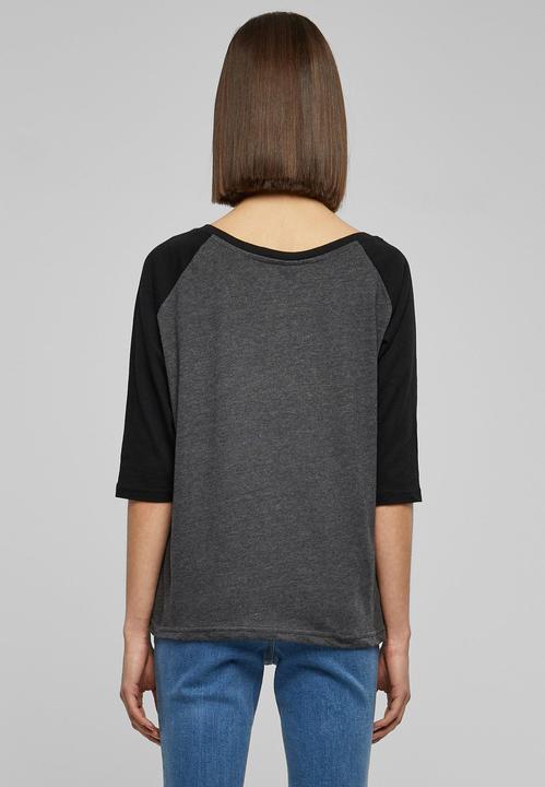 Immagine prodotto Urban Classics Tee Raglan 3/4 da donna a contrasto (3XL)