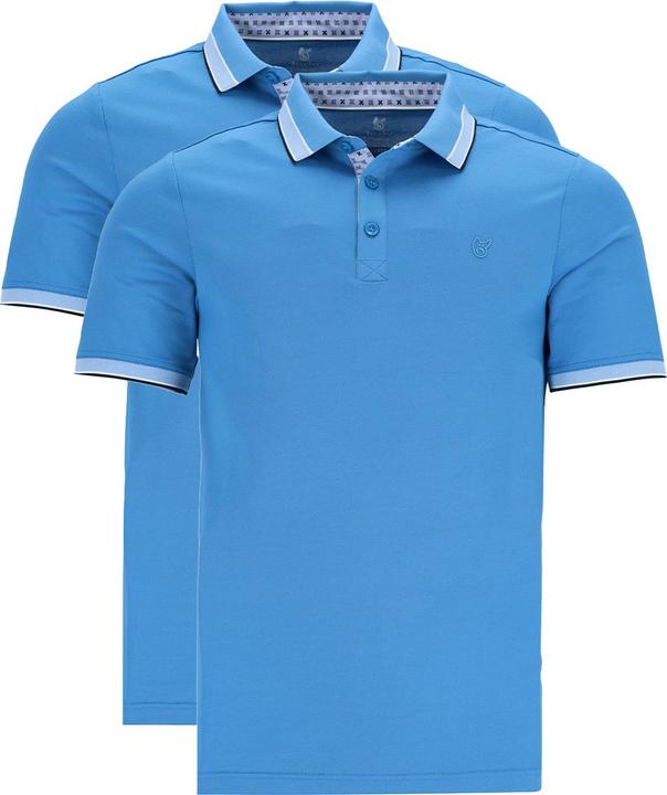 Produktbild Hajo 2er Pack Pique Poloshirt (56, XXL)
