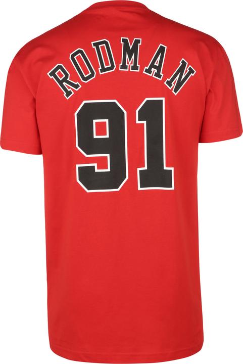 Actual product image Mitchell & Ness Chicago Bulls Dennis Rodman T-Shirt Men (L)