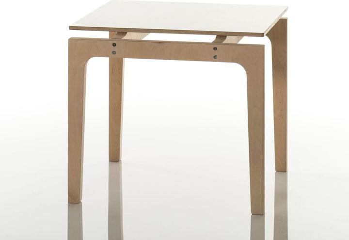 Actual product image Sirch Children's table small Olek birch white (Kids table)