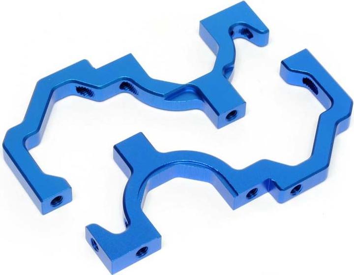 Image du produit HB Racing Front Bulkhead Set (Blue)